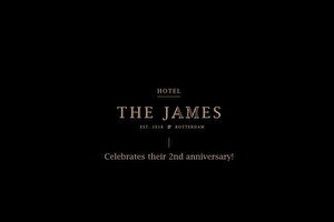 The James Hotel Rotterdam 2nd year anniversary